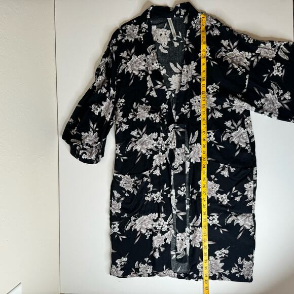 Spiritual Gangster Womens Maya Floral Kimono Swim Coverup Sz OS | Flowy Layers - Picture 14 of 15